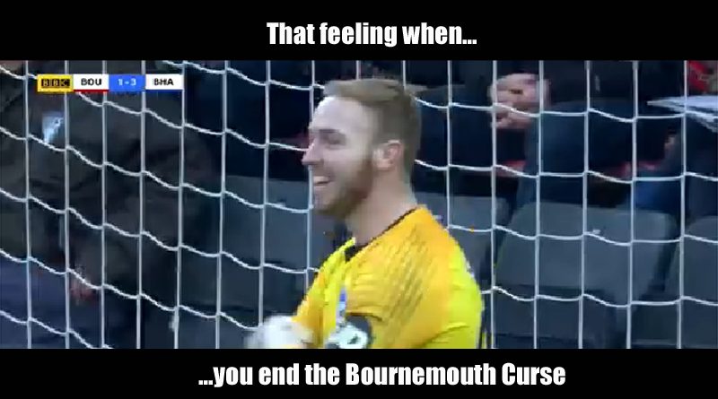 Jason Steele pulls off two excellent saves for Brighton in their 3-1 FA Cup win over Bournemouth