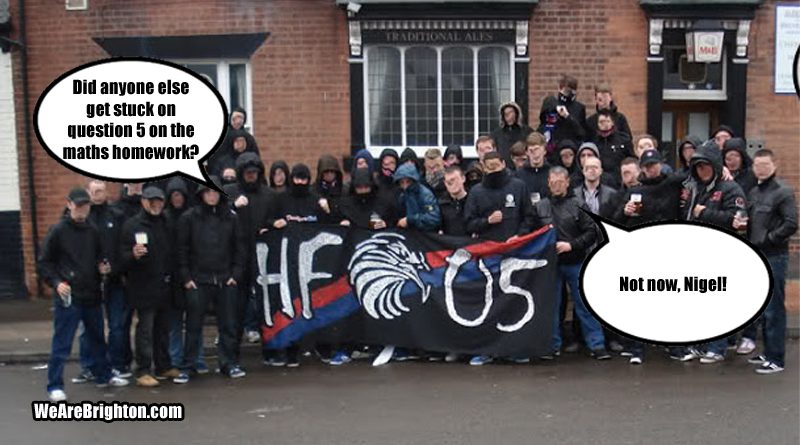 Crystal Palace's Holmesdale Fanatics