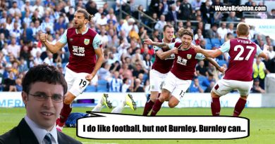 I like football but not Burnley