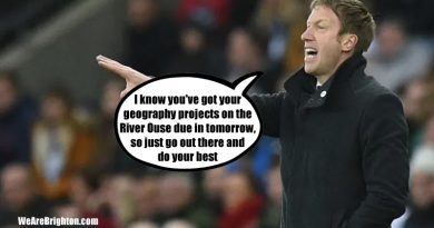 Graham Potter selected a Brighton team with an average age of 21.5 for the Carabao Cup defeat to Aston Villa