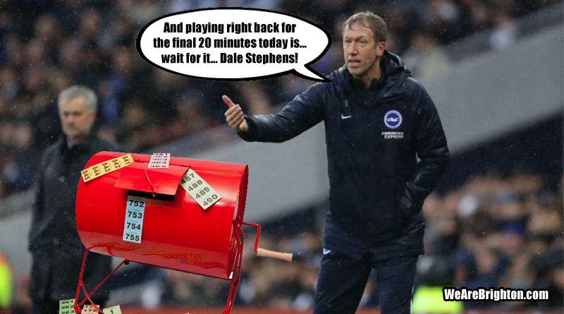 Graham Potter made some very strange substitutions as Brighton lost 3-1 away at Bournemouth