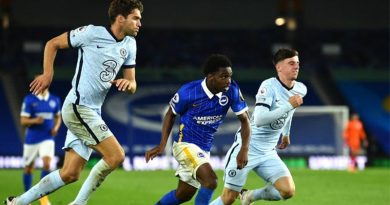 Tariq Lamptey came top of the Brighton & Hove Albion player ratings for the Seagulls' 1-3 defeat to Chelsea