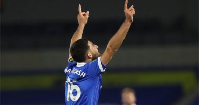 Alireza Jahanbakhsh topped the player ratings for Brighton & Hove Albion's 4-0 Carabao Cup win over Porsmouth