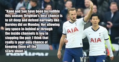 Tottenham website Spurs Fanatic think that Brighton will have a tough time stopping Harry Kane and Son Heung-min when the sides meet at Tottenham Hotspur Stadium
