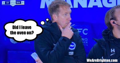 Brighton suffered a 3-0 defeat at Leicester City in which they were outfought and Graham Potter outthought by Brendan Rodgers