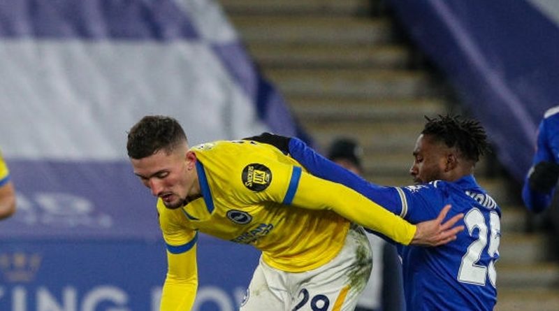 Andi Zeqiri topped the Brighton player ratings as the Albion exited the FA Cup in a 1-0 defeat against Leicester City