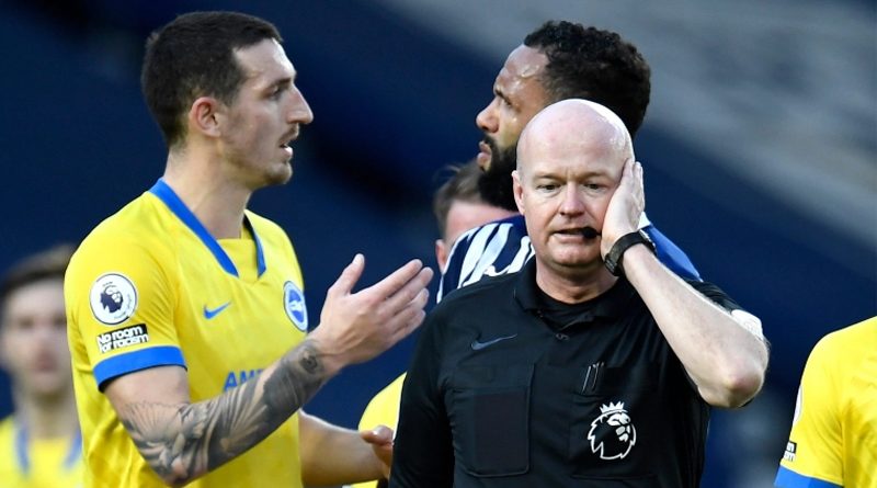 Lewis Dunk topped the Brighton player ratings in the 1-0 defeat to West Brom, partly because of his post-game rant criticising referee Lee Mason
