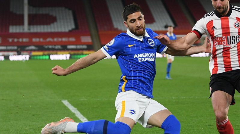 Alireza Jahanbakhsh topped the player ratings for Brighton in their 1-0 defeat to Sheffield United despite only being on the pitch for 23 minutes