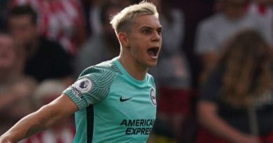 Leandro Trossard topped the player ratings as he scored the Albion winner in Brentford 0-1 Brighton