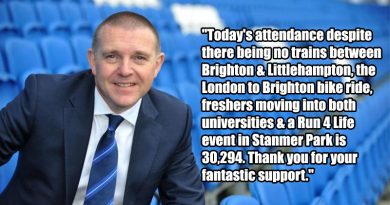 Brighton fans face travel chaos getting to the Amex for their Premier League home game with Leicester City