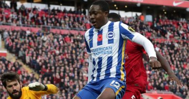 Enock Mwepu topped the player ratings as Brighton drew 2-2 with Liverpool at Anfield