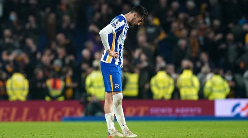 Jakub Moder was one of the more disappointing Brighton performers in the player ratings as the Albion lost 0-1 at home to Wolves