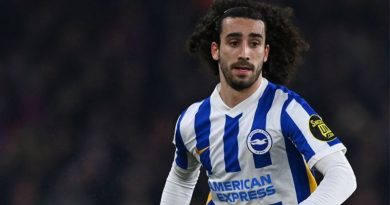 Marc Cucurella topped the player ratings for Brighton in their 1-1 draw with Crystal Palace