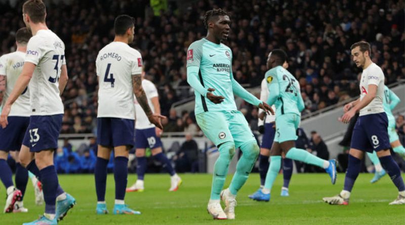 Yves Bissouma scored and was the best player on the pitch to top the player ratings as Brighton lost 3-1 against Spurs in the FA Cup