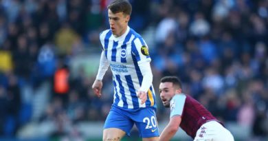 Solly March topped the player ratings in a disappointing Brighton display as it finished Albion 0-2 Aston Villa at the Amex
