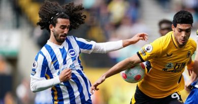Marc Cucurella continued his excellent form in his debut Premier League season to top the Albion player ratings in Wolves 0-3 Brighton