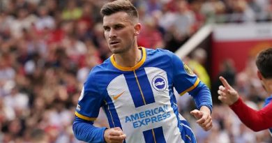 Pascal Gross scored twice to top the player ratings in Man United 1-2 Brighton
