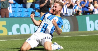 Alexis Mac Allister scored twice to top the WAB Player Ratings as Brighton beat Leicester 5-2 at the Amex
