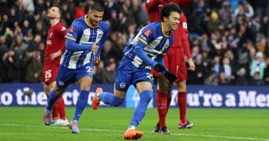 Kaoru Mitoma hit a last minute winner as Brighton beat Liverpool 2-1 in the FA Cup on his way to topping the player ratings