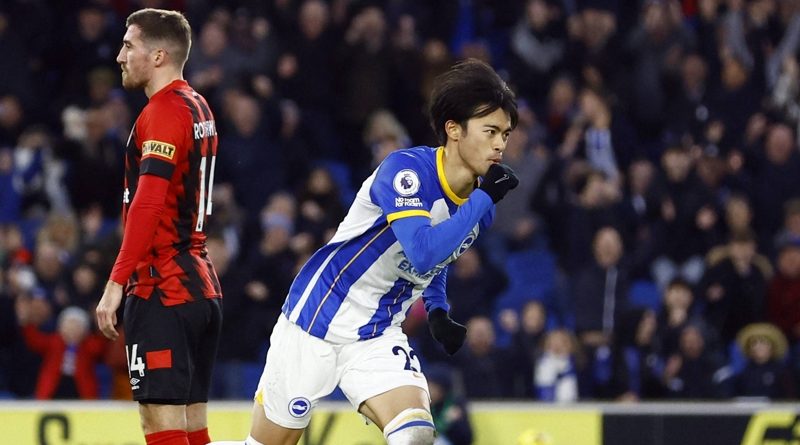 Kaoru Mitoma topped the player ratings thanks to his last minute winner as Brighton beat Bournemouth 1-0 at the Amex