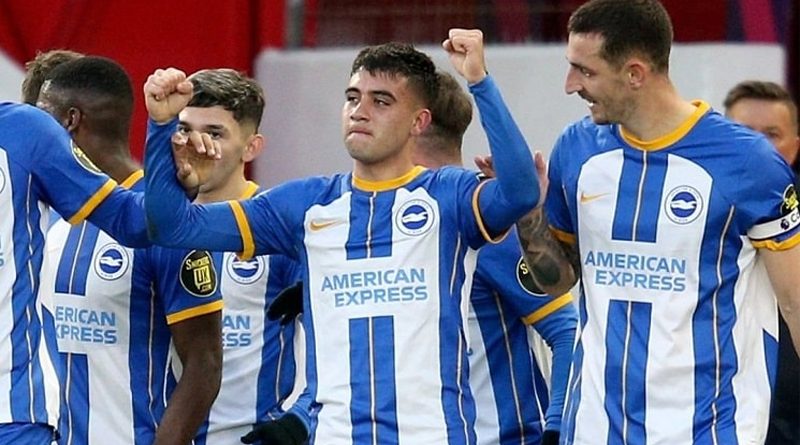 Facundo Buonanotte topped the player ratings for a goal scoring full debut as Brighton lost 3-1 at Nottingham Forest