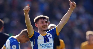 Billy Gilmour topped the player ratings as Brighton hammered Wolves 6-0 to record their biggest ever top flight win