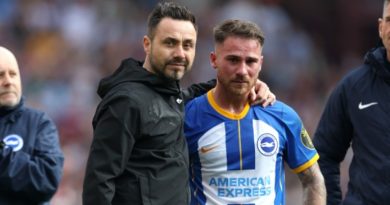Alexis Mac Allister was in tears at the end of Aston Villa 2-1 Brighton in what made have been his last game for the Albion
