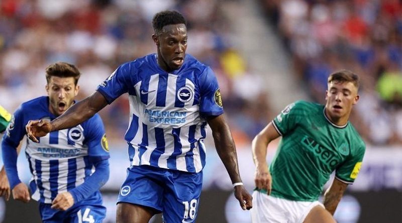 Danny Welbeck scored in Brighton 1-2 Newcastle to round off the Premier League Summer Series