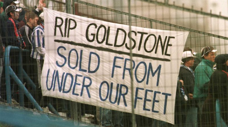 Brighton fans protesting against the sale of the Goldstone could not have dreamed the Albion would one day play AEK Athens in Europe