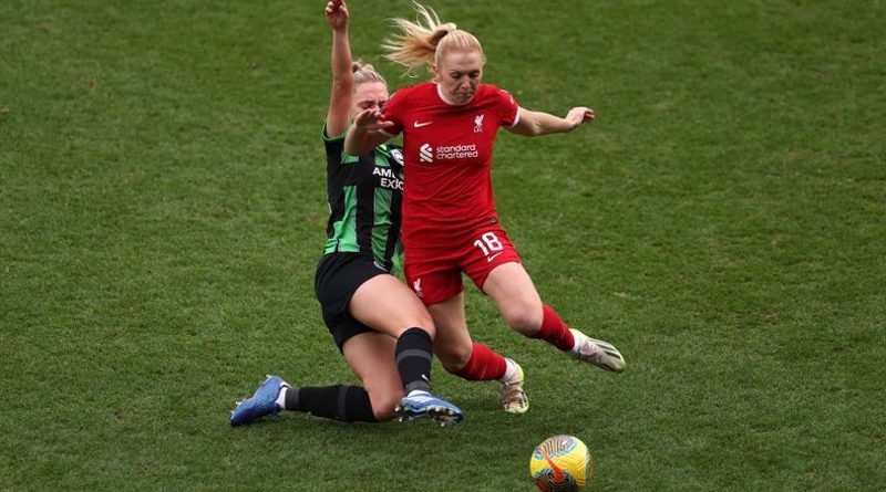 Brighton Women suffered a 4-0 WSL defeat away at Liverpool