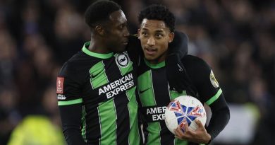 Joao Pedro scored a hat-trick as it finished Sheffield United 2-5 Brighton in the FA Cup
