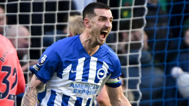 Lewis Dunk scored a 95th minute equaliser to top the Brighton 1-1 Everton player ratings