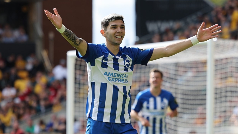 Julio Enciso could return to the Brighton team for the first time in six months against Everton at the Amex