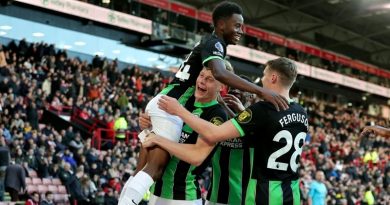 Sheffield United 0-5 Brighton was the Albion's biggest ever top flight away win