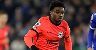 Tariq Lamptey is available for team selection as Brighton travel to Fulham