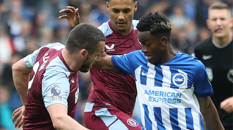 Simon Adingra topped the player ratings as Brighton won 1-0 against Aston Villa