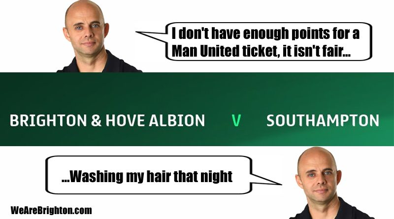 Brighton and Hove Albion are drawn against Southampton in the Carabao Cup