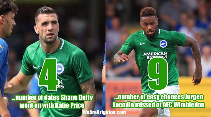 Brighton and Hove Albion announce their 2018-19 season squad numbers with both Shane Duffy and Jurgen Locadia changing