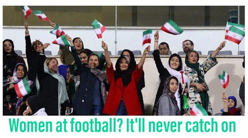 Alireza Jahanbakhsh scores for Iran on an historic occasion as women are allowed to watch the national team in Tehran