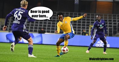 Percy Tau playing on loan in Belgium for Union Saint Gilloise