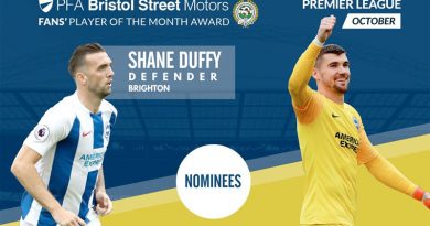 Shane Duffy and Maty Ryan are both nominated for the PFA Player of the Month award for October