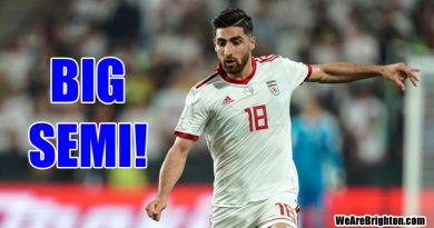 Alireza Jahanbakhsh is into the semi finals of the Asian Cup after Iran's 3-0 win over China