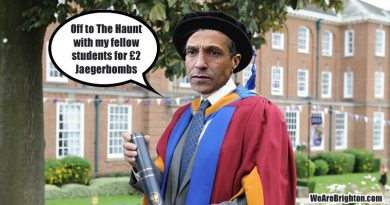 Brighton manager Chris Hughton has received an honorary degree from the University of Sussex