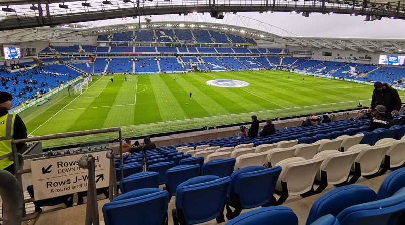 The Amex Stadium welcome fans back as supporters are allowed to return to watch Brighton in a pre-season friendly with Chelsea