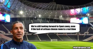 Tottenham Hotspur's new stadium and it's artisan cheese room