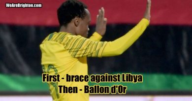 Percy Tau scored a brace as South Africa beat Libya 2-1 to qualify for the African Cup of Nations