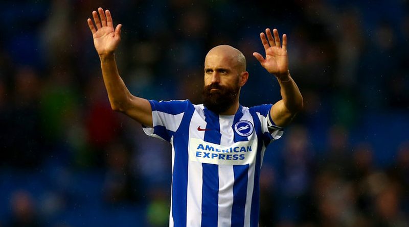 Brighton captain Bruno has announced his retirement