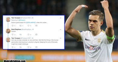 Brighton have had a bid rejected for Genk captain Leandro Trossard