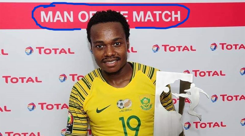 Percy Tau is through to the round of 16 at the African Cup of Nations