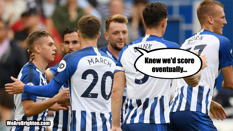 Brighton need to become more clinical in front of goal to avoid a season of struggle